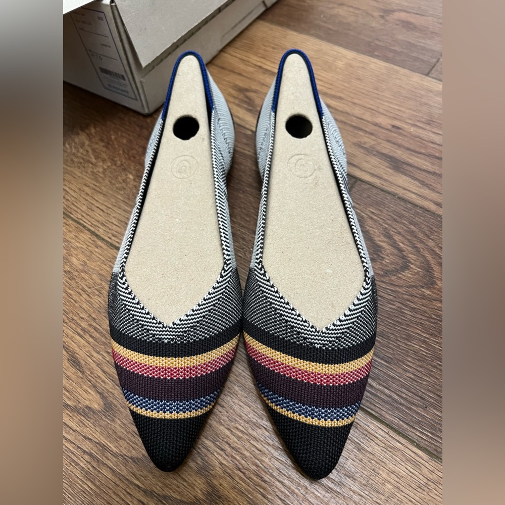 Rothy’s inverse stripe 7.5